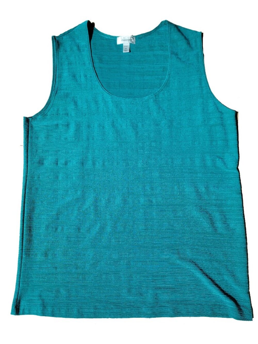 Jewel Tone Sleeveless Tank/Blouse/Shell (sz 2X)